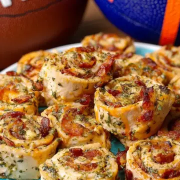 Crack Chicken Pinwheels – Football Friday