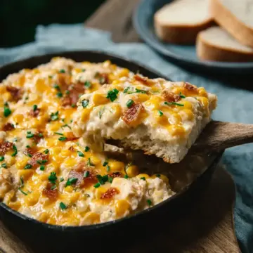 Cheesy Jalapeno Corn Casserole