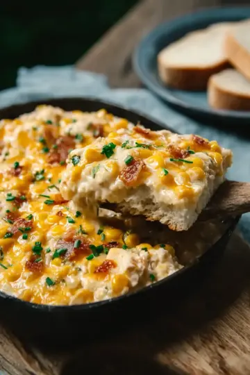 Cheesy Jalapeno Corn Casserole