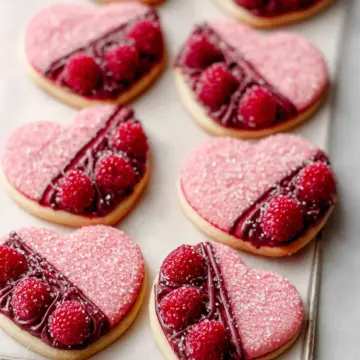Raspberry Sugar Cookies (Real Flavor)