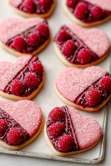 Raspberry Sugar Cookies (Real Flavor)