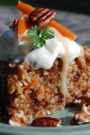Carrot Cake Oatmeal