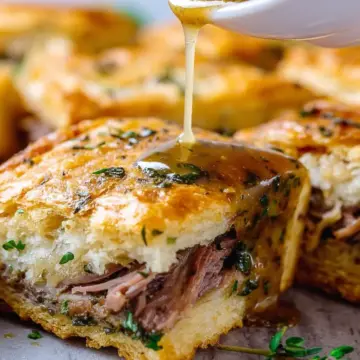French Dip Squares