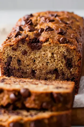 Peanut Butter Chocolate Chip Banana Bread