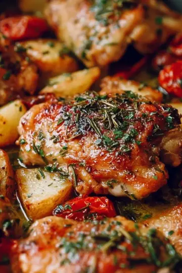 Mediterranean Chicken Thighs