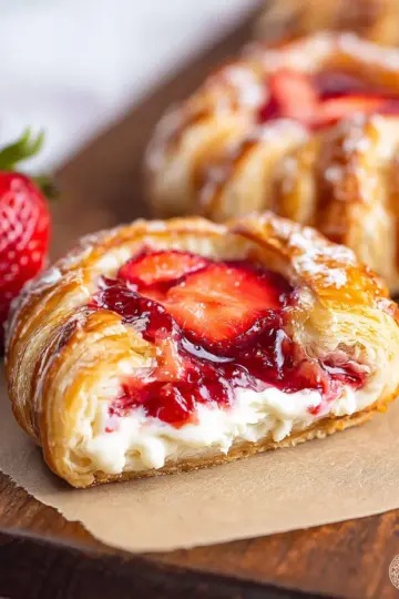 Strawberry Cream Cheese Danish