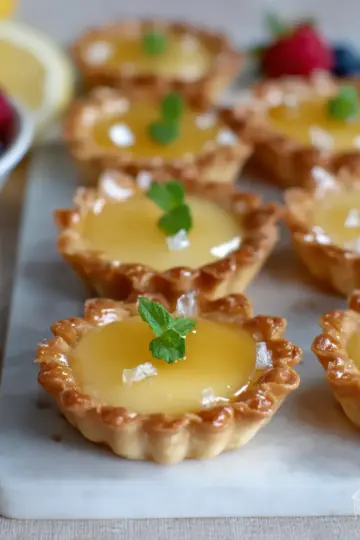 Lemon Curd Tartlets
