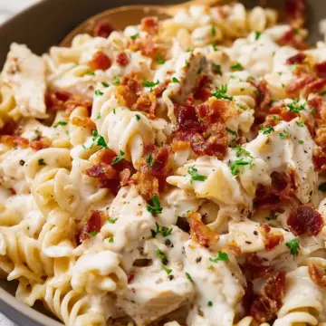 Chicken Bacon Ranch Pasta