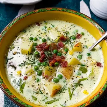 Potato & Green Pea Chowder