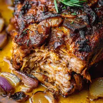 Apple Cider Braised Pork Shoulder