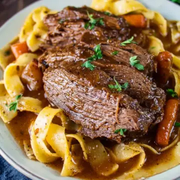 crock pot roast with gravy