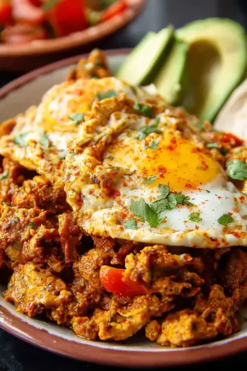 Machaca con Huevos