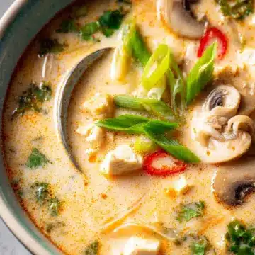 Thai Coconut Soup (tom kha)