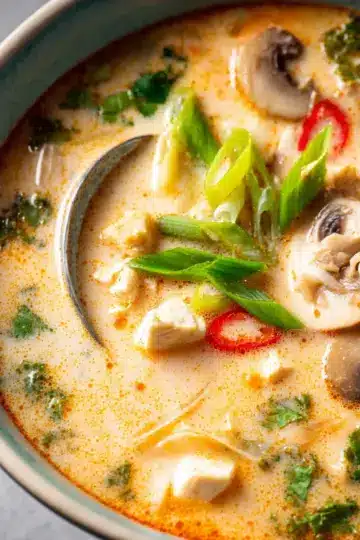 Thai Coconut Soup (tom kha)