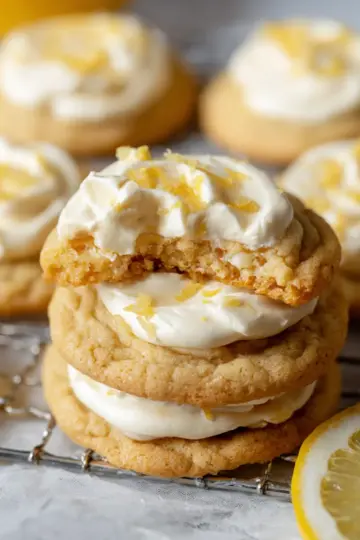 Lemon Cheesecake Cookies