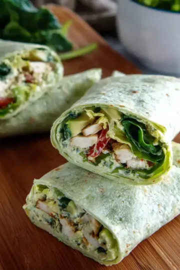 Chicken Avocado Wraps