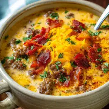 Cheeseburger Soup