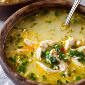 Greek Lemon Chicken Soup
