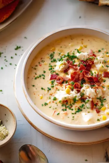 Corn and Crab Chowder