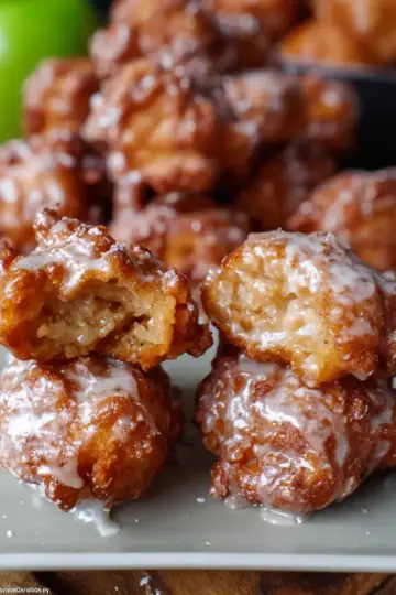 Apple Fritter Bites