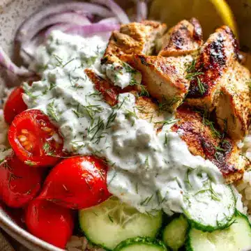 Chicken Tzatziki Bowl