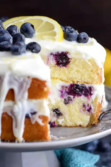 Lemon Blueberry Cake
