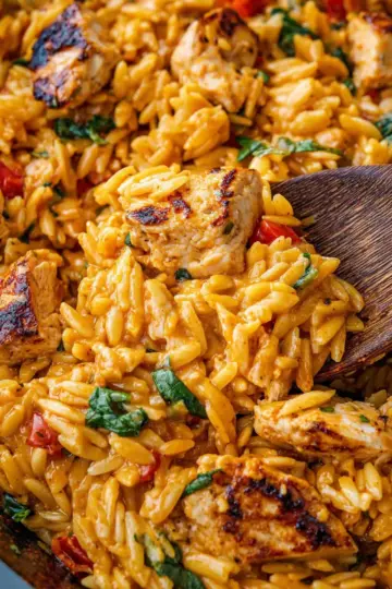 Cajun Chicken Orzo
