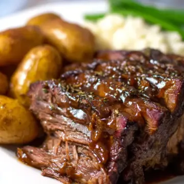 Crock Pot Chuck Roast (SO tender & easy!)