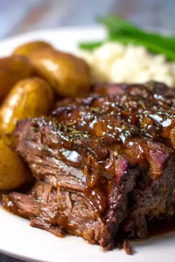 Crock Pot Chuck Roast (SO tender & easy!)