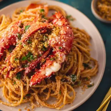 Lobster, Bucatini & Spicy Pangritata