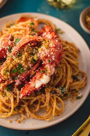 Lobster, Bucatini & Spicy Pangritata