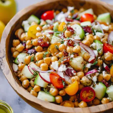 Fall Chickpea Salad