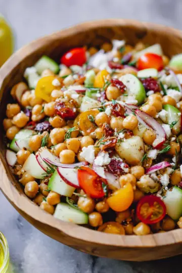 Fall Chickpea Salad