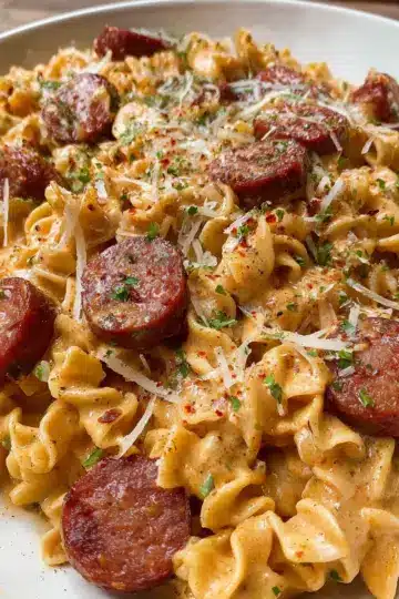 Creamy Smoked Sausage Pasta