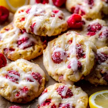 Lemon Raspberry Cookies