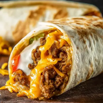 Taco Bell Beefy Melt Burrito