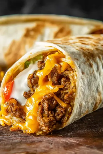 Taco Bell Beefy Melt Burrito