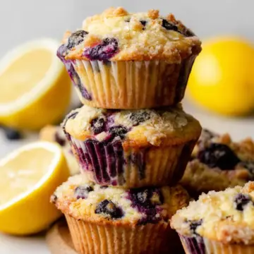 Lemon Blueberry Muffins