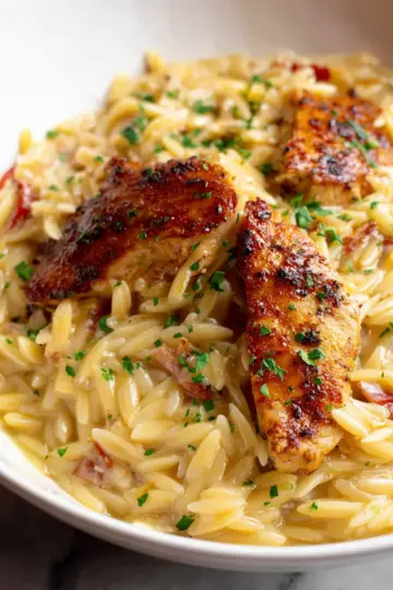 Cajun Chicken Orzo
