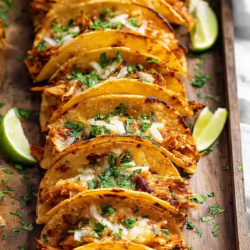 20 Minute Mini Baked Chicken Tacos