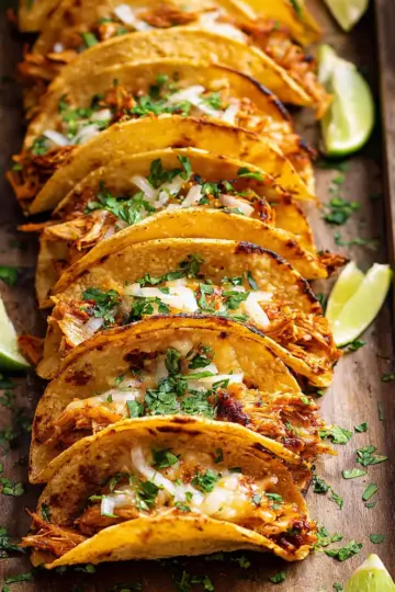 20 Minute Mini Baked Chicken Tacos