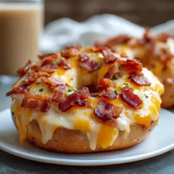 This Bacon Cheddar Bagel Is Perfectly Simple and Simply Perfect