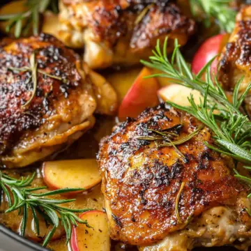 Rosemary Apple Cider Chicken
