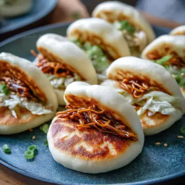 Pan-Fried Cabbage and Noodle Buns