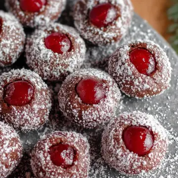 Cherry Rum Balls