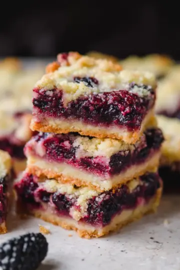 Blackberry Pie Bars