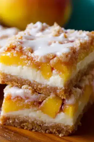 Peaches & Cream Bars