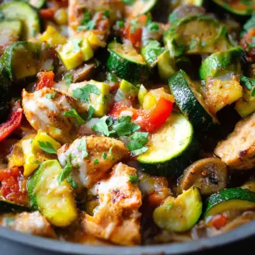 Tex Mex Chicken and Zucchini Recipe