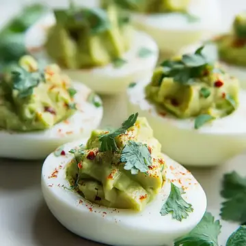 Avocado Deviled Eggs