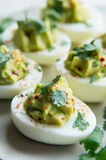Avocado Deviled Eggs